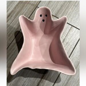 Global Design Connections PINK GHOST  Large Serving Bowl